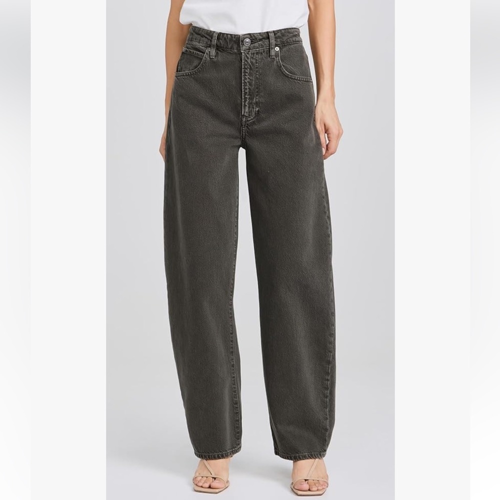 FRAME Women’s Long Barrel Jeans